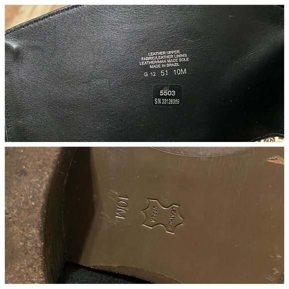 Tory Burch black suede knee high riding boots - Picture 5 of 12